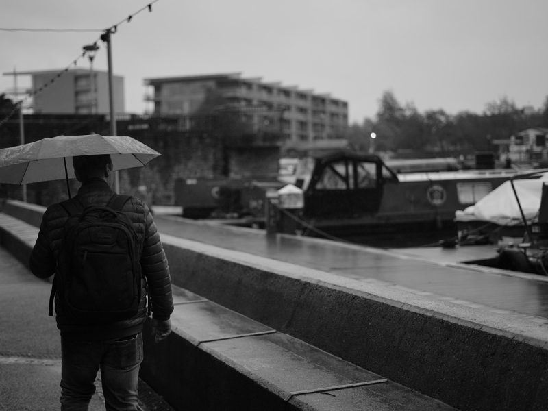 Sac à dos urbain noir 20 litres